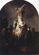 REMBRANDT Harmenszoon van Rijn The Descent from the Cross oil